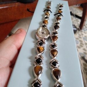 Bracelet and watch set